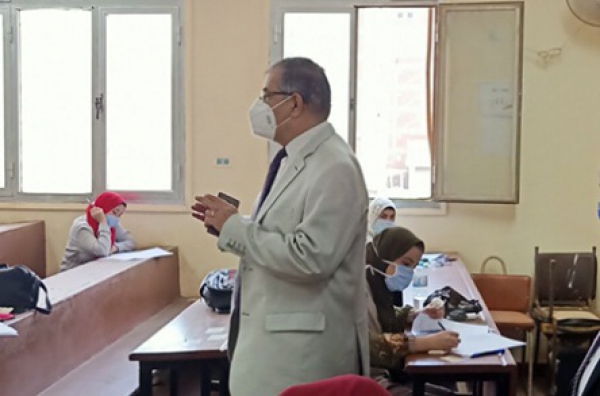 In an Extensive Tour: Almaghrabi inspects the Exams at some Faculties