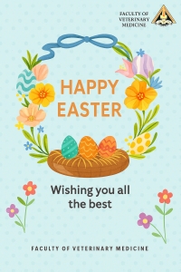 Celebrating Spring Festivals: Dean of the Faculty of Veterinary Medicine Extends Warm Greetings to All Faculty Members