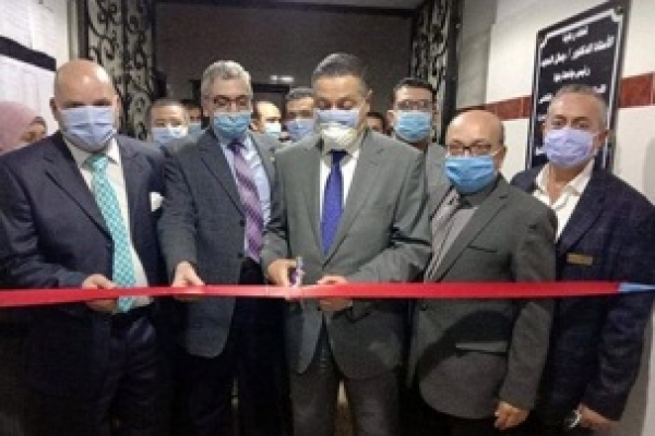 BU President opens new Medical Departments at BU Hospital