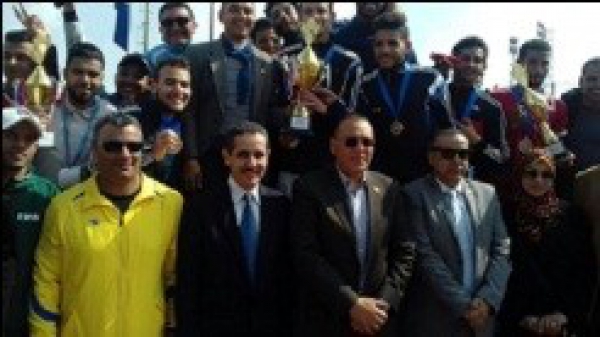 Benha university&#039;s awards in the student&#039;s families festival in Suez Canal