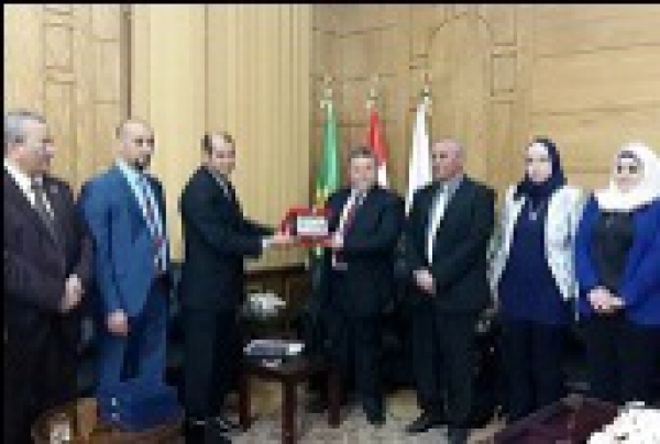 Strengthening the relationship between Benha University and Iraq